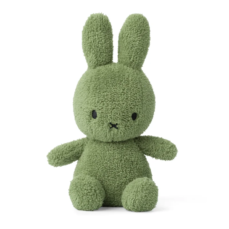 Cheerful and happy stuffed figuresMiffy Sitting Terry Jungle Green - 23cm