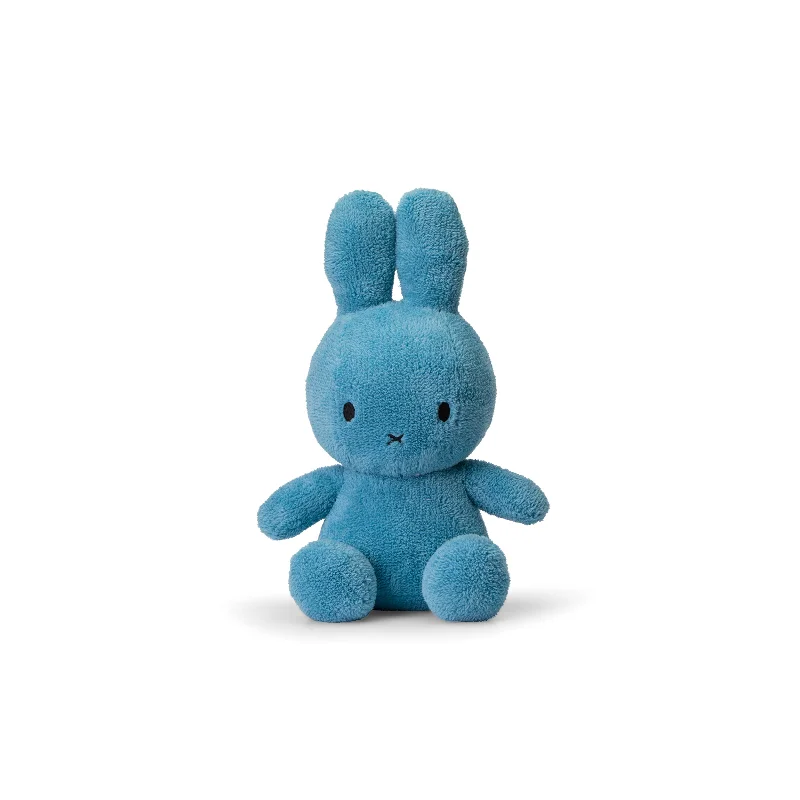 Adorable and tiny stuffed crittersMiffy Sitting Terry Ocean Blue - 33cm