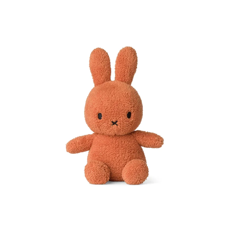 Delightful and enchanting plush friendsMiffy Sitting Terry Retro Orange - 23cm