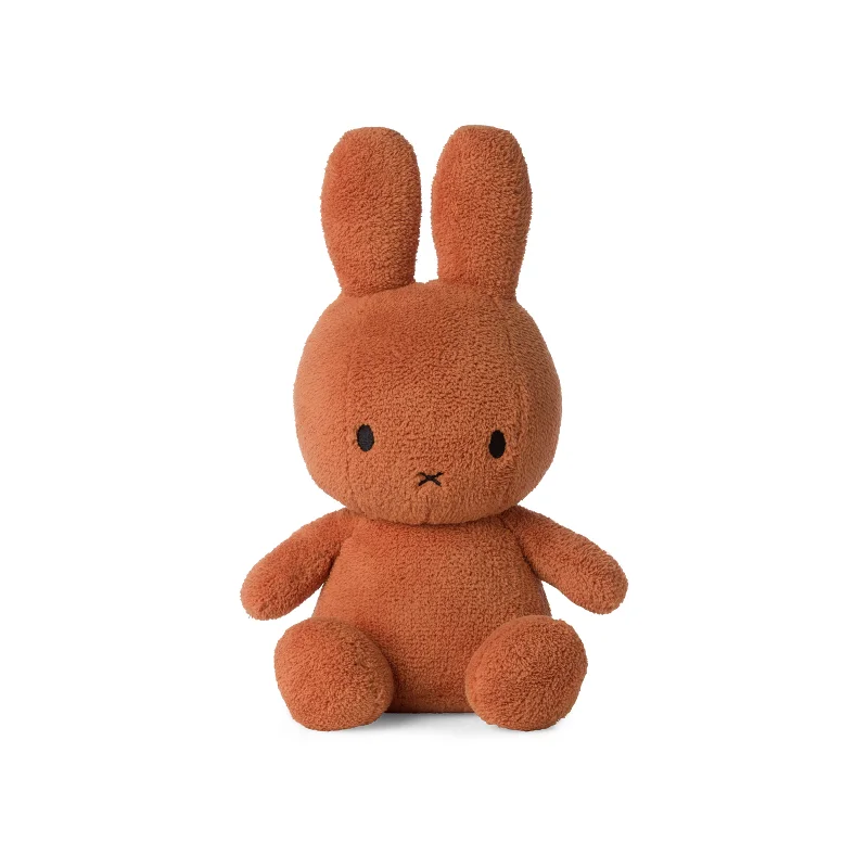 Playful and cheerful stuffed creaturesMiffy Sitting Terry Retro Orange - 33cm