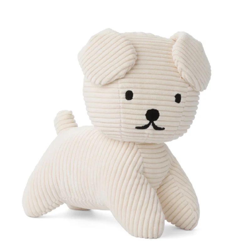 Sweet and innocent stuffed animalsMiffy Snuffy Corduroy Offwhite - 21cm