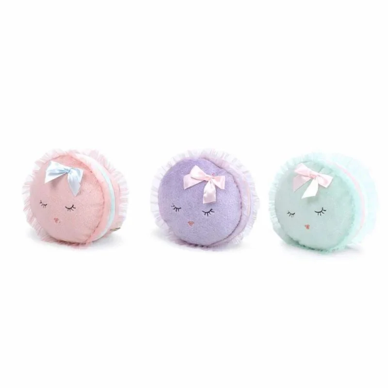 Cuddly and comforting plush charactersLe Macarons 3 Piece Plush Set