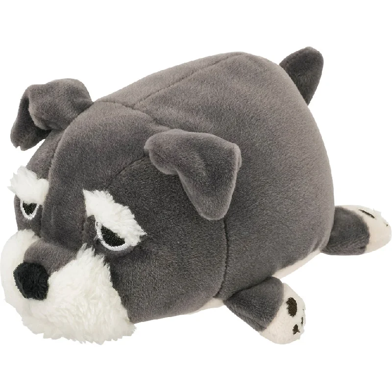 Adorable and tiny stuffed crittersnemu nemu animals Joy Dog with Mustache