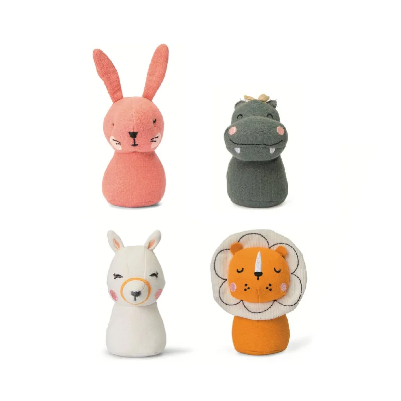 Cuddly and comforting plush charactersPicca Loulou Mini Rattle - 10cm (1pc)