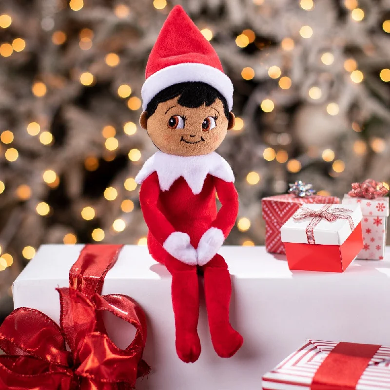 Whimsical and imaginative stuffed toysThe Elf on the Shelf Plushee Pals Snuggler - Boy - Dark Tone 12" Whimsical and imaginative stuffed toysThe Elf on the Shelf Plushee Pals Snuggler - Boy - Dark Tone 12"