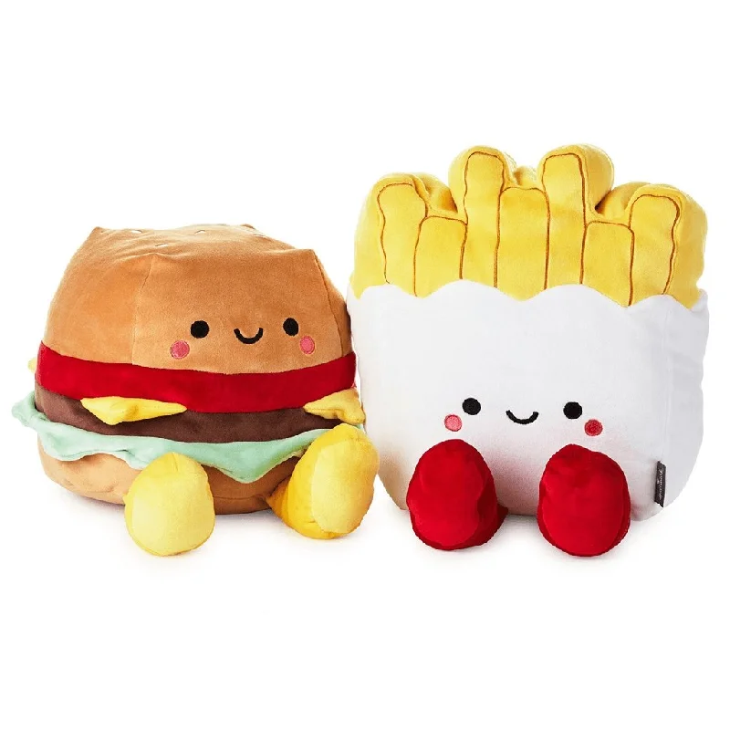 Delightful and enchanting plush friendsHallmark : Large Better Together Burger and Fries Magnetic Plush, 10.25" Delightful and enchanting plush friendsHallmark : Large Better Together Burger and Fries Magnetic Plush, 10.25"