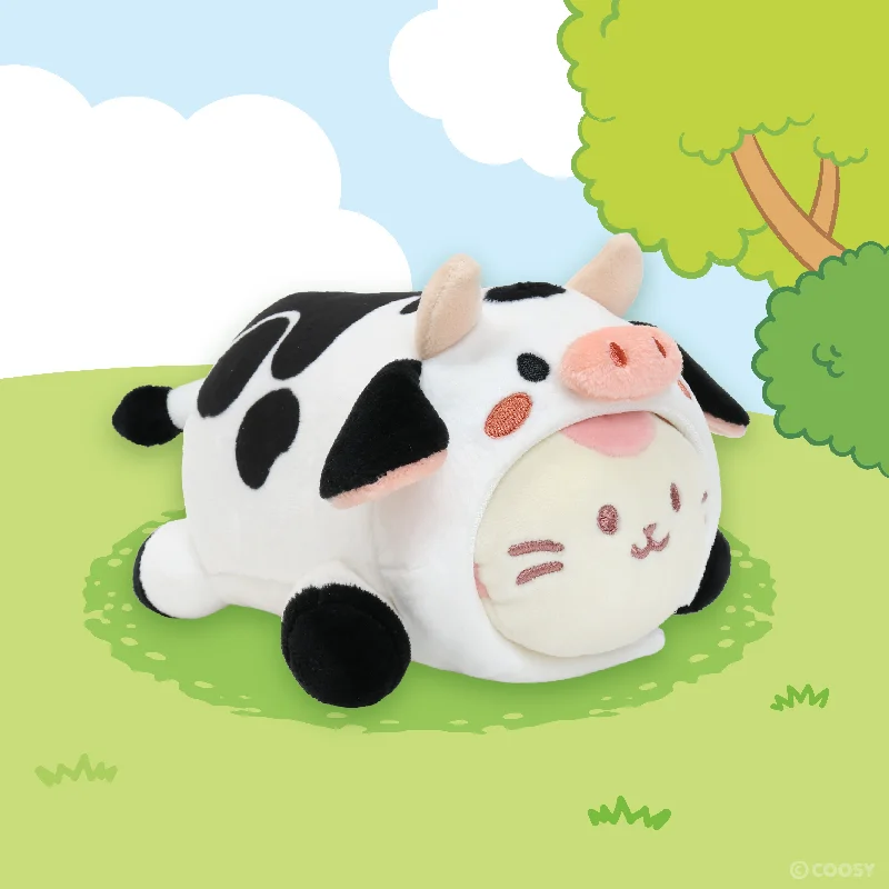 Fluffy and warm toy companionsCow Kittiroll Small Outfitz Plush