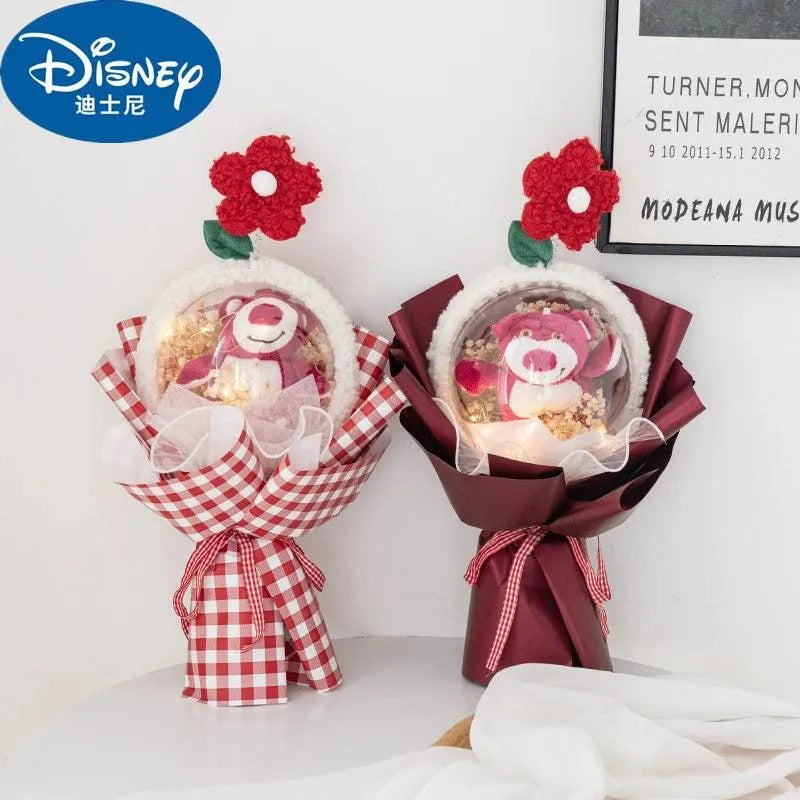 Endearing and lovable stuffed toysDisney Lotso Plush Doll Bouquet