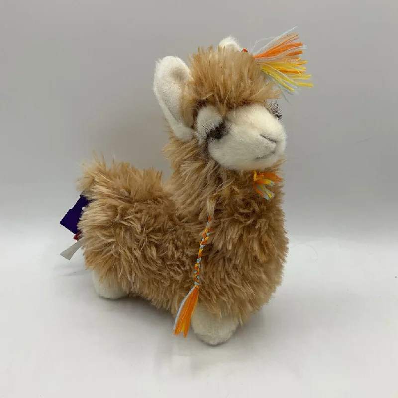 Endearing and lovable stuffed toysDouglas Tan Fluffy Llama Plush