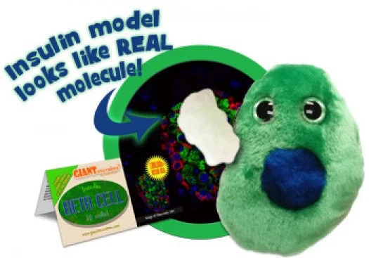 Playful and cheerful stuffed creaturesBeta Cell (Β Cells) - GIANTmicrobes® Plush Toy Playful and cheerful stuffed creaturesBeta Cell (Β Cells) - GIANTmicrobes® Plush Toy