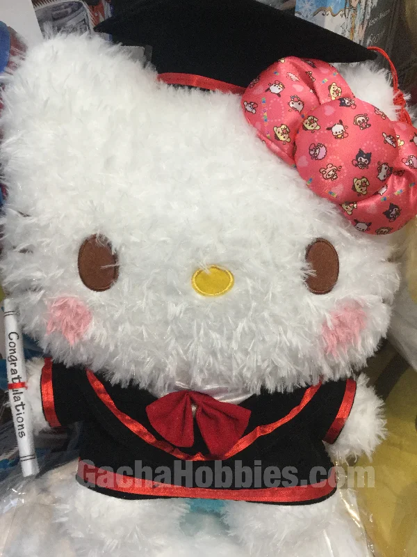 Adorable and charming plush figuresGraduation Hello Kitty Plush