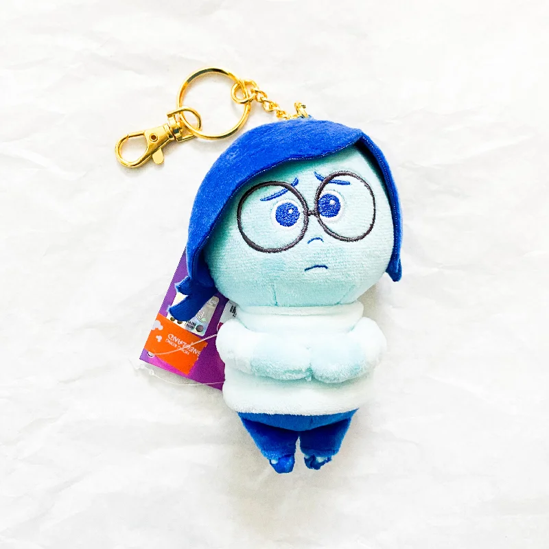 Friendly and approachable plush friendsInside Out 2 - Sadness Plush Keychain