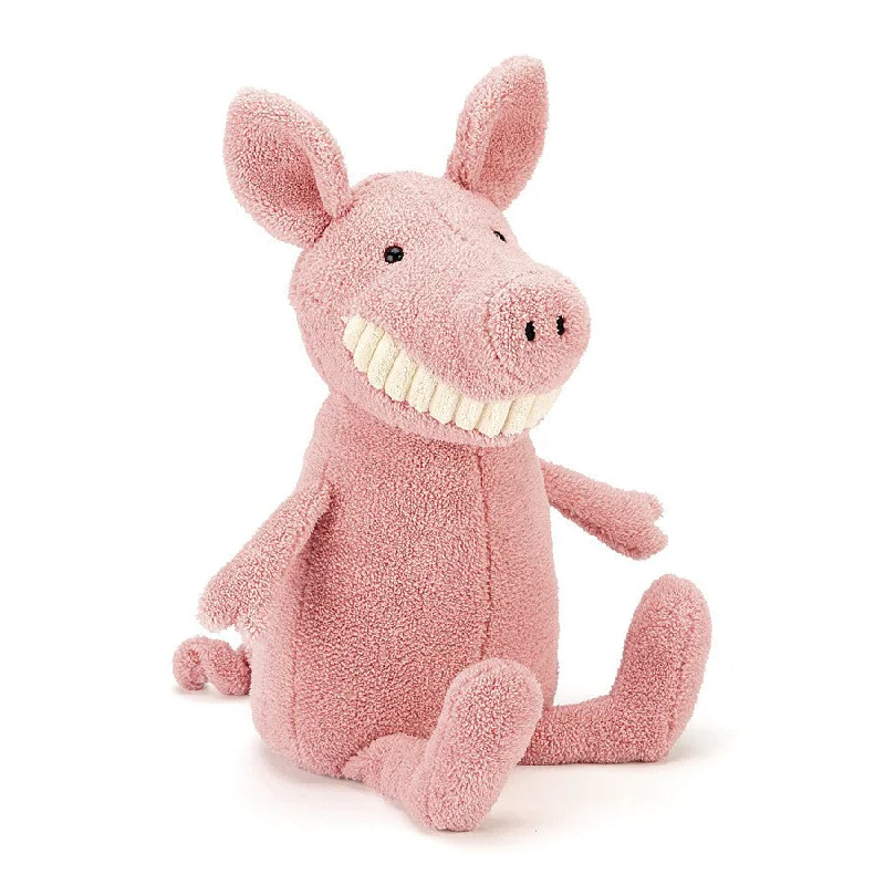 Adorable and tiny stuffed crittersJellycat Toothy Pig