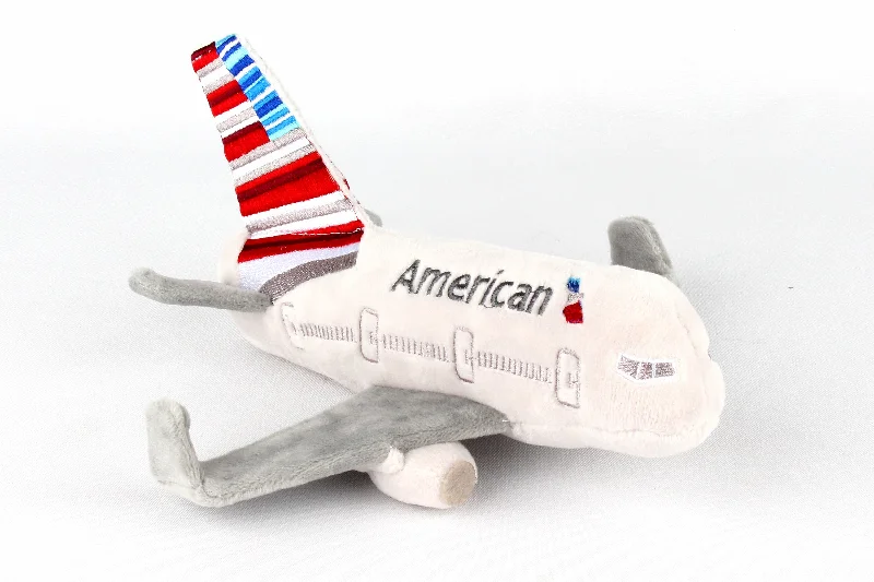 Soft and cuddly stuffed animalsMT004-1 American Airlines plush airplane by Daron Toys Soft and cuddly stuffed animalsMT004-1 American Airlines plush airplane by Daron Toys