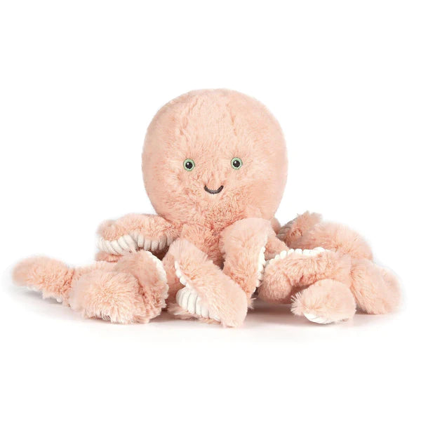 Soft and squishy plush crittersOB Design - Little Cove Octopus Soft Toy Pink