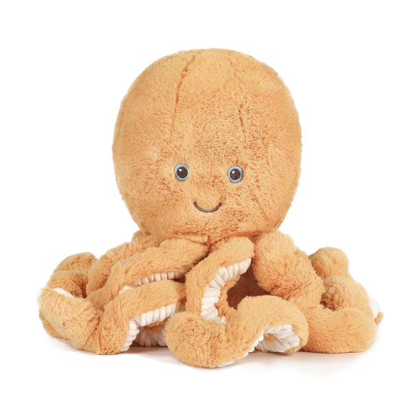 Colorful and vibrant plush creationsOB Design - Ollie Octopus Gold Soft Toy
