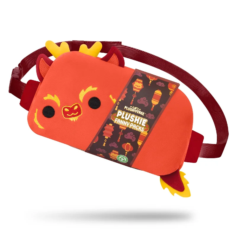 Adorable and charming plush figuresPlushiverse Lunar New Year Dragon Plushie Fanny Pack Adorable and charming plush figuresPlushiverse Lunar New Year Dragon Plushie Fanny Pack