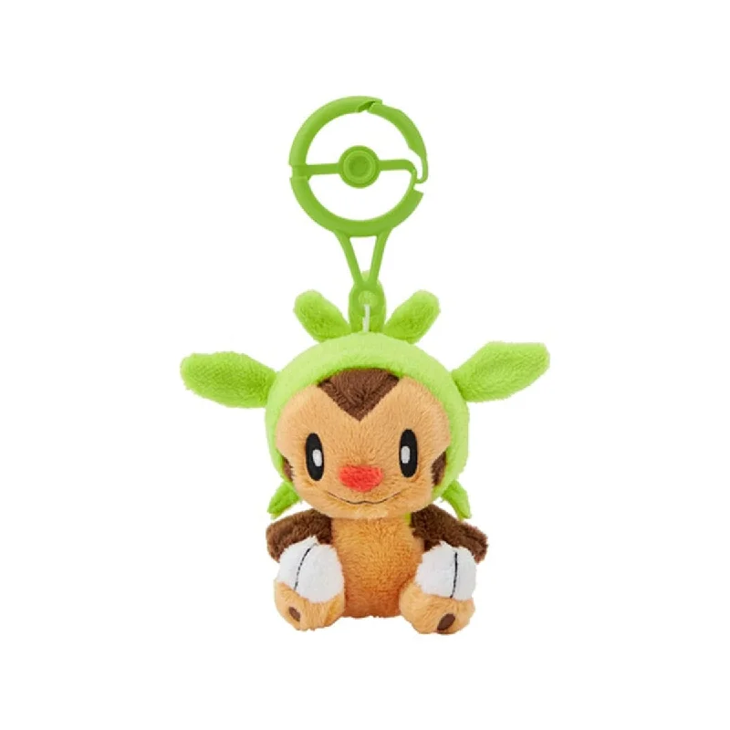 Fluffy and warm toy companionsPokemon Mascot Keychain: Chespin