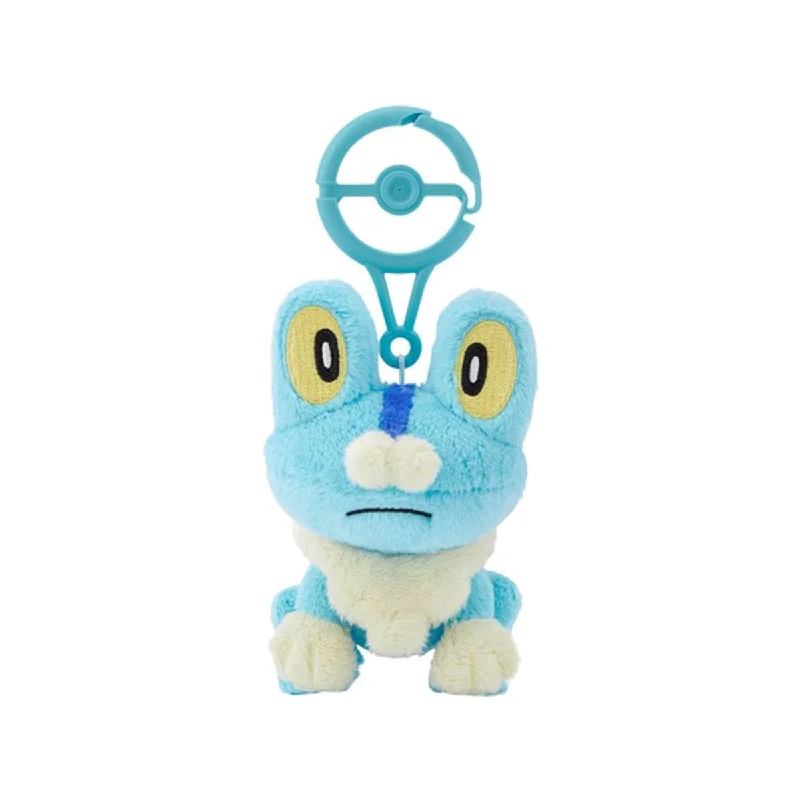 Adorable and tiny stuffed crittersPokemon Mascot Keychain: Froakie