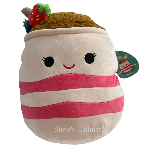 Huggable and cozy plush toysSquishmallow Zosia the Yogurt Parfait Breakfast 5" Stuffed Plush by Kelly Toy Huggable and cozy plush toysSquishmallow Zosia the Yogurt Parfait Breakfast 5" Stuffed Plush by Kelly Toy