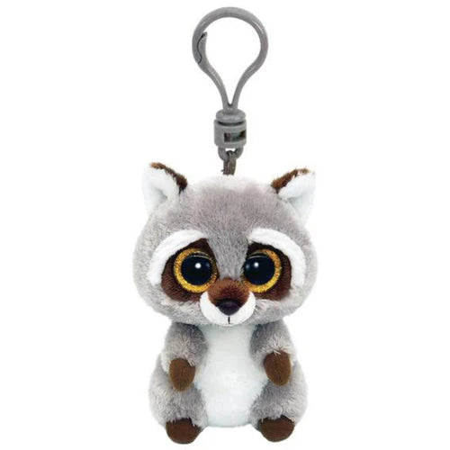 Fluffy and warm toy companionsTy Beanie Boo's Key Ring - Oakie the Racoon
