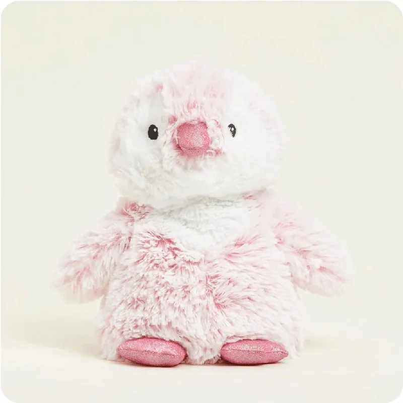 Colorful and vibrant plush creationsWarmies : Pink Penguin Plush Heat Therapy