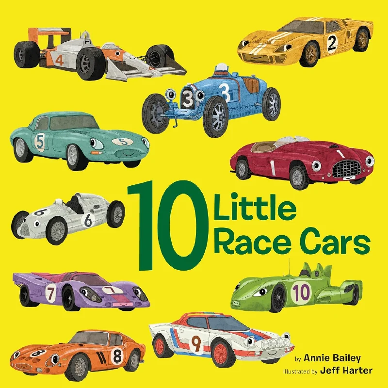Enchanting bedtime stories Enchanting bedtime stories 10 Little Race Cars Board Book