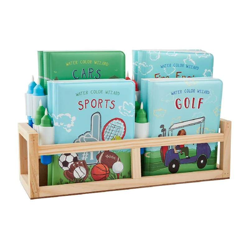 Action-packed adventure books for kidsAction-packed adventure books for kidsBoy Water Coloring Books - 4 Asst BY MUD PIE