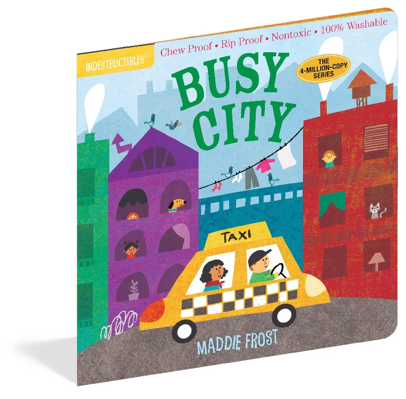 Imaginative children's literature Imaginative children's literature Busy City Indestructible Book