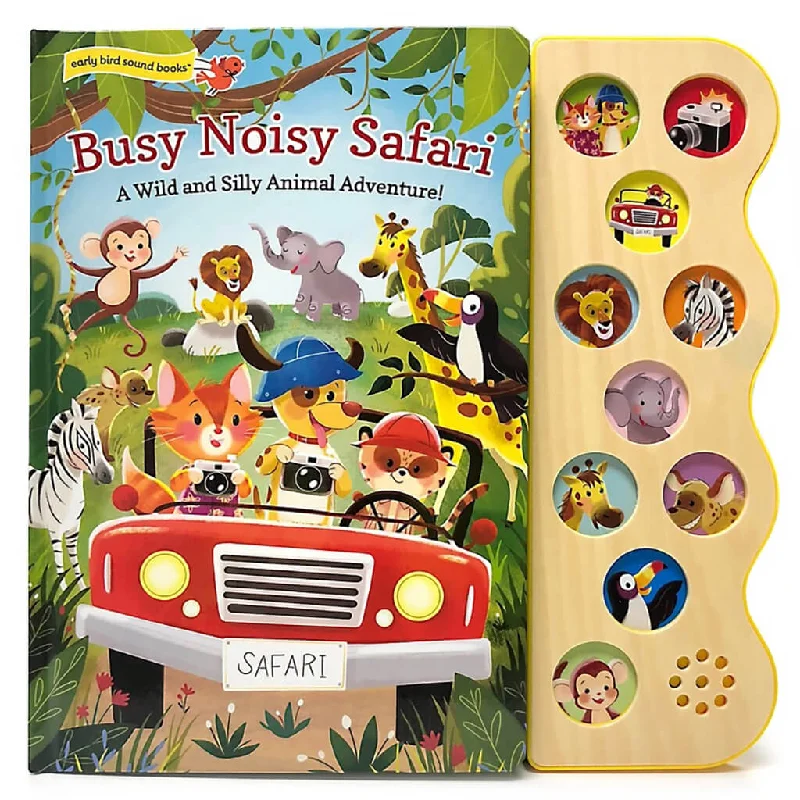 Engaging narratives for children Engaging narratives for children Busy Noisy Safari Book