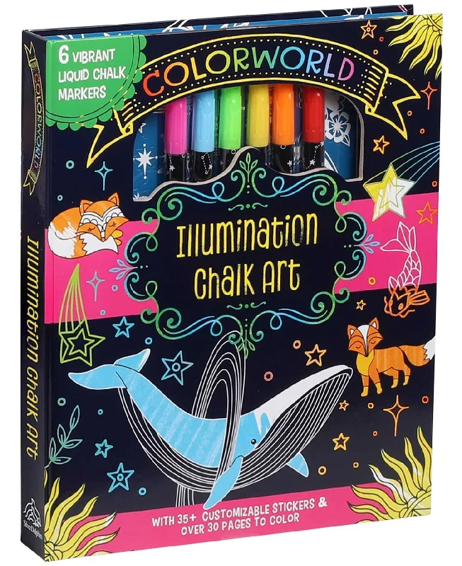 Imaginative children's literature Imaginative children's literature ColorWorld: Illumination Chalk Art