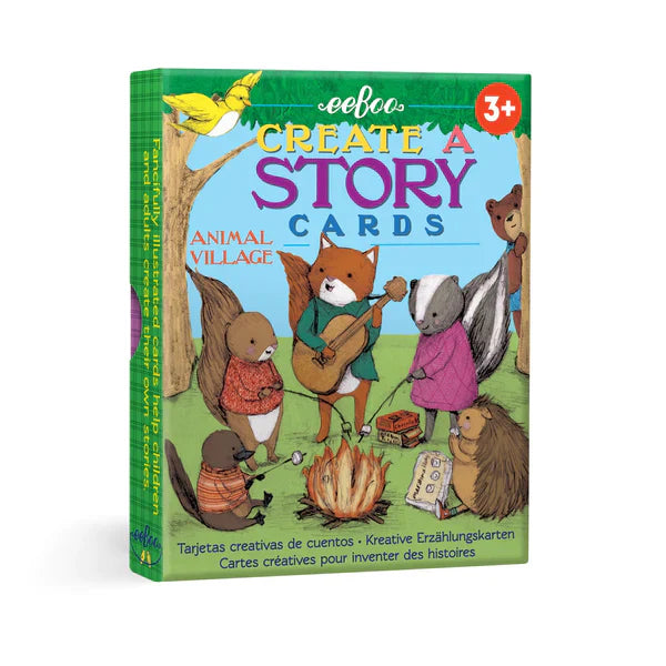 Entertaining children's chapter booksEntertaining children's chapter booksCreate A Story Cards, Animal Village