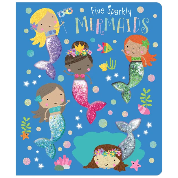 Fun-filled children's books Fun-filled children's books Five Sparkly Mermaids Board Book