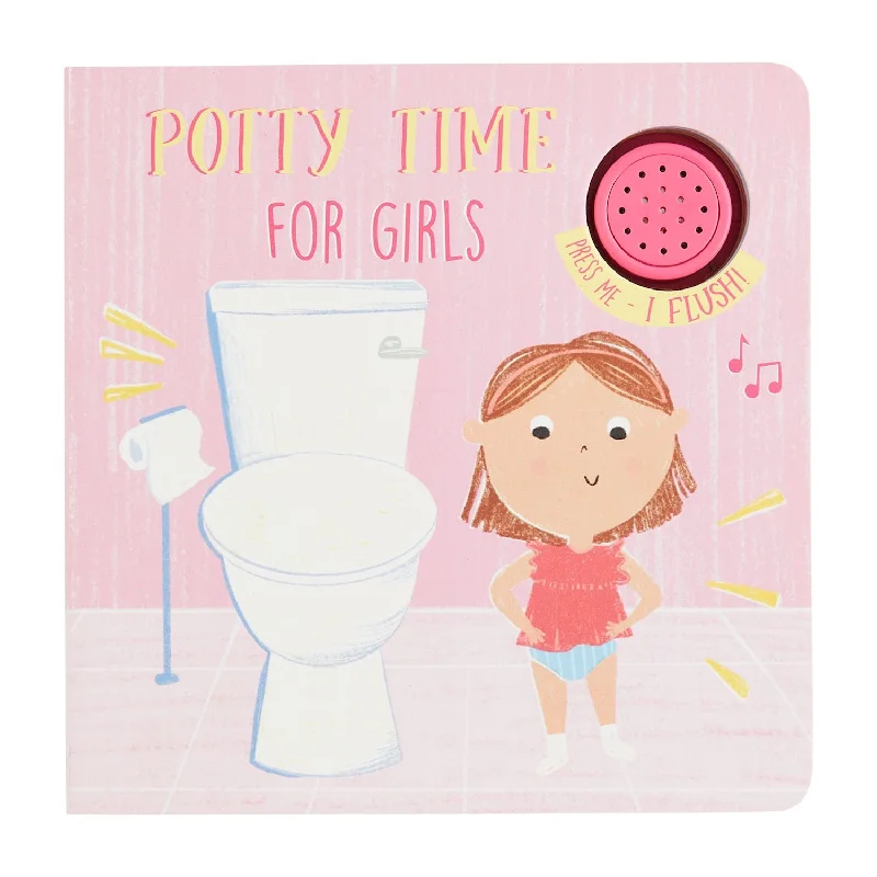 Engaging narratives for children Engaging narratives for children Girl Potty Time Board Book BY MUD PIE