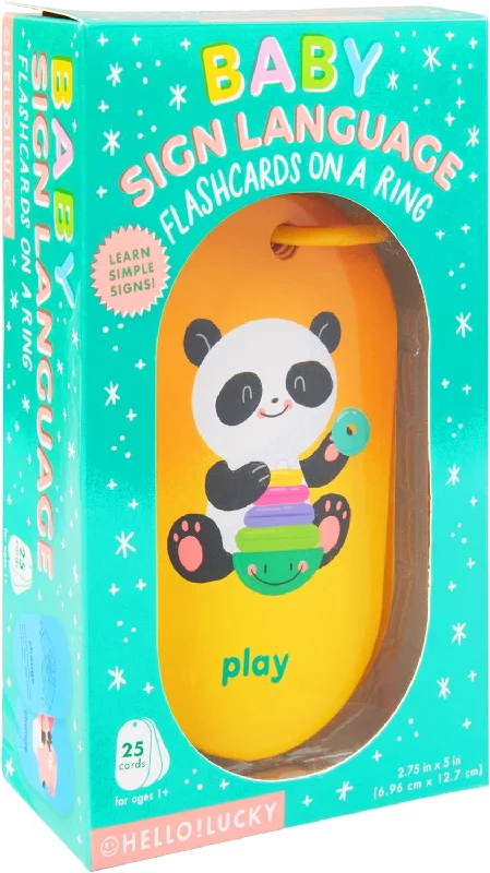 Entertaining tales for children Entertaining tales for children Hello!Lucky Baby's First Words Sign Language Flash Cards