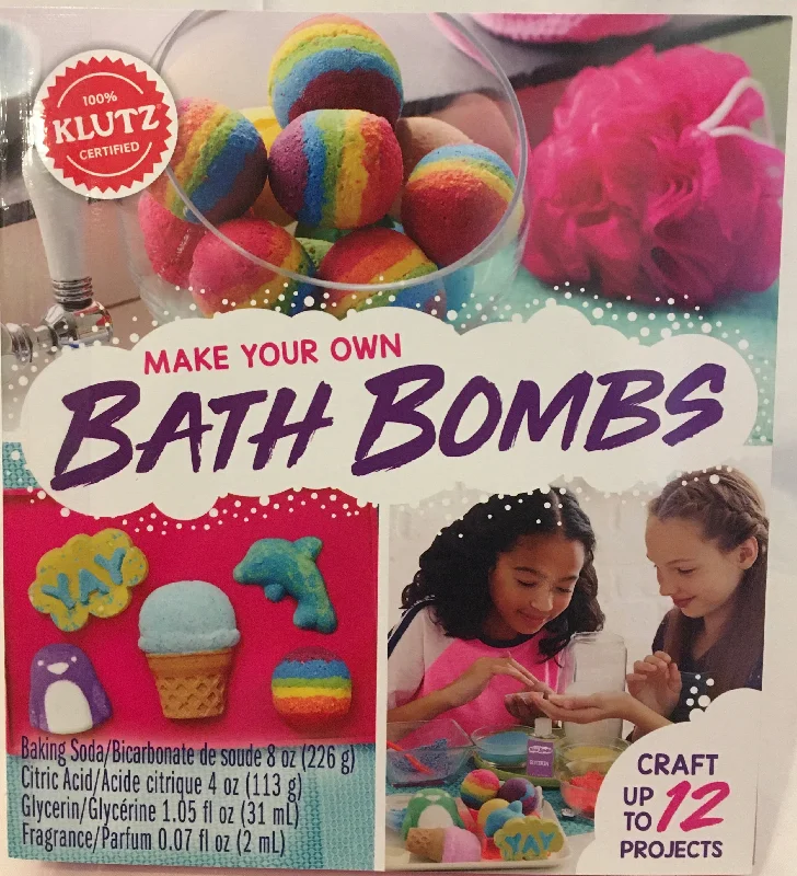 Action-packed adventure books for kidsAction-packed adventure books for kidsKlutz Make Your Own Bath Bombs