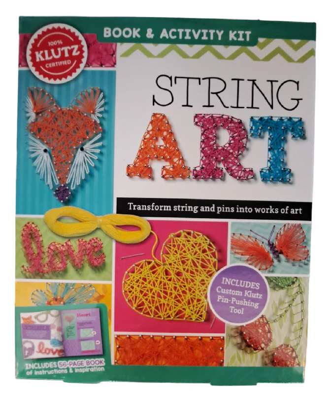 Action-packed adventure books for kidsAction-packed adventure books for kidsKlutz String Art