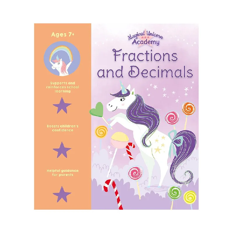 Entertaining tales for children Entertaining tales for children Magical Unicorn Academy: Fractions and Decimals Book Entertaining tales for children Entertaining tales for children Magical Unicorn Academy: Fractions and Decimals Book