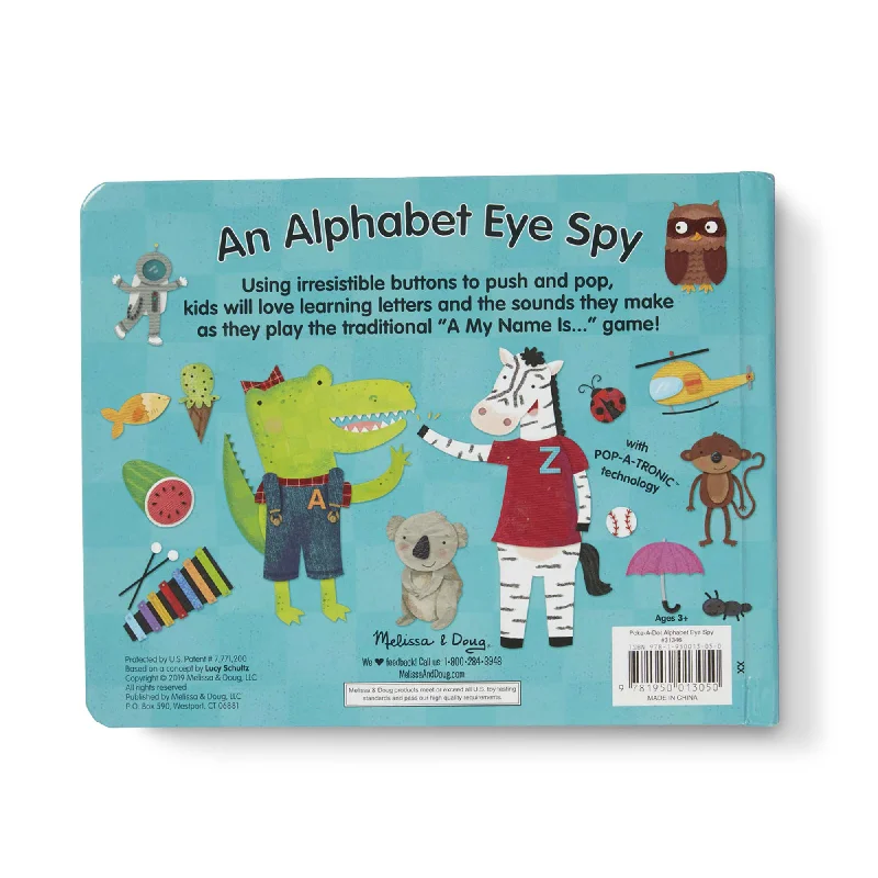 Entertaining tales for children Entertaining tales for children Melissa & Doug Children's Book - Poke-a-Dot: An Alphabet Eye Spy (Board Book with Buttons to Pop) - FSC Certified
