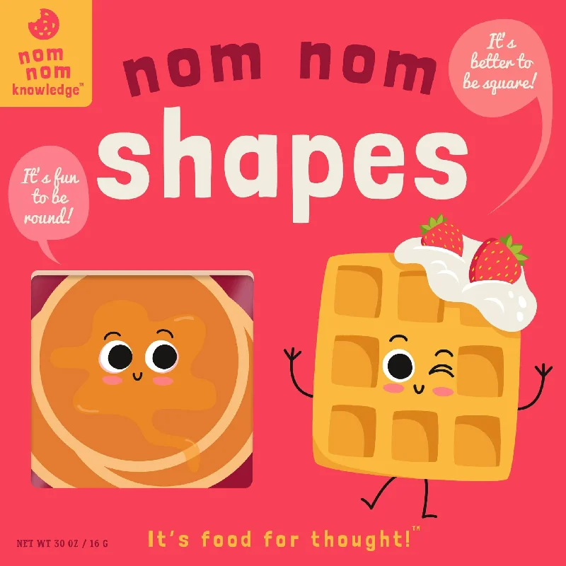 Fun-filled children's books Fun-filled children's books Nom Nom Shapes Book