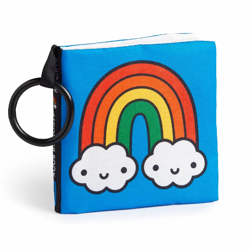 Imaginative children's literature Imaginative children's literature Rainbow World Crinkle Fabric Stroller Book Imaginative children's literature Imaginative children's literature Rainbow World Crinkle Fabric Stroller Book