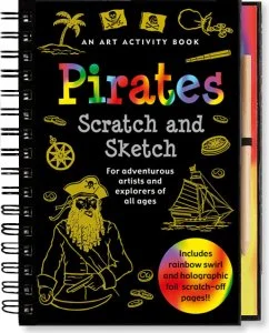 Instructive children's talesInstructive children's talesSCRATCH & SKETCH PIRATES TRACE ALONG