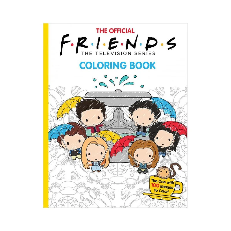 Enchanting children's books Enchanting children's books The Official Friends Coloring Book - The One with 100 Images to Color! Book Enchanting children's books Enchanting children's books The Official Friends Coloring Book - The One with 100 Images to Color! Book