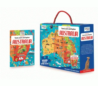 Enchanting bedtime stories Enchanting bedtime stories Travel, Learn and Explore Puzzle and Book Set - AUSTRALIA