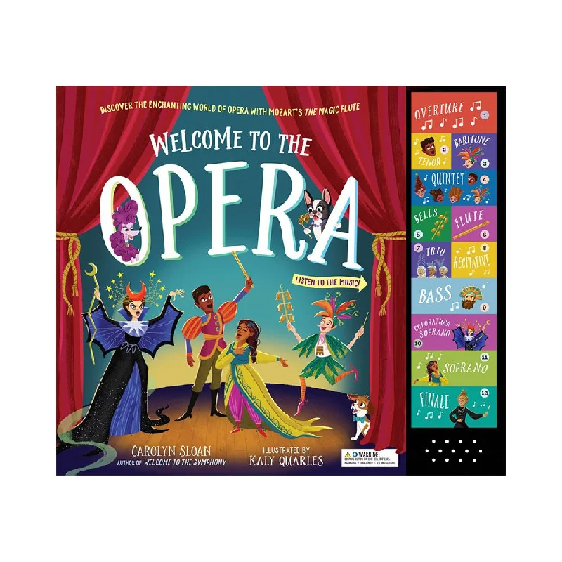 Fun-filled children's books Fun-filled children's books Welcome to the Opera Discover the Enchanting World of Opera with Mozart’s The Magic Flute Book Fun-filled children's books Fun-filled children's books Welcome to the Opera Discover the Enchanting World of Opera with Mozart’s The Magic Flute Book