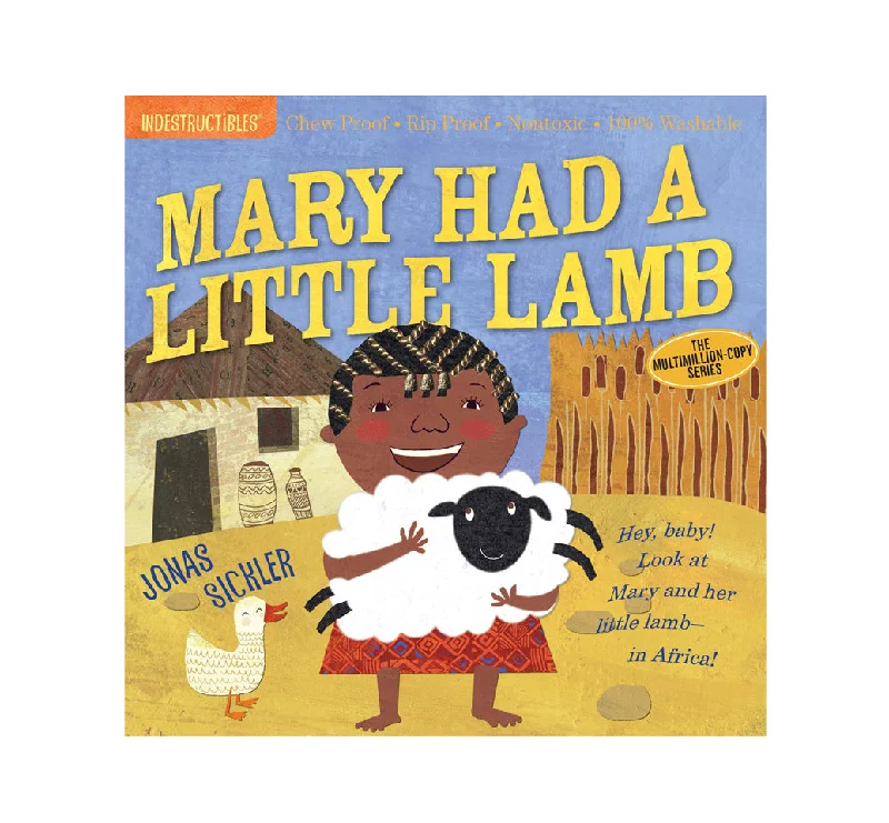 Action-packed adventure books for kidsAction-packed adventure books for kidsIndestructibles, Mary Had A Little Lamb