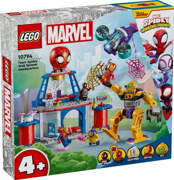Promoting critical thinking LEGO challengesLego Marvel - Team Spidey Web Spinner Headquarters 10794