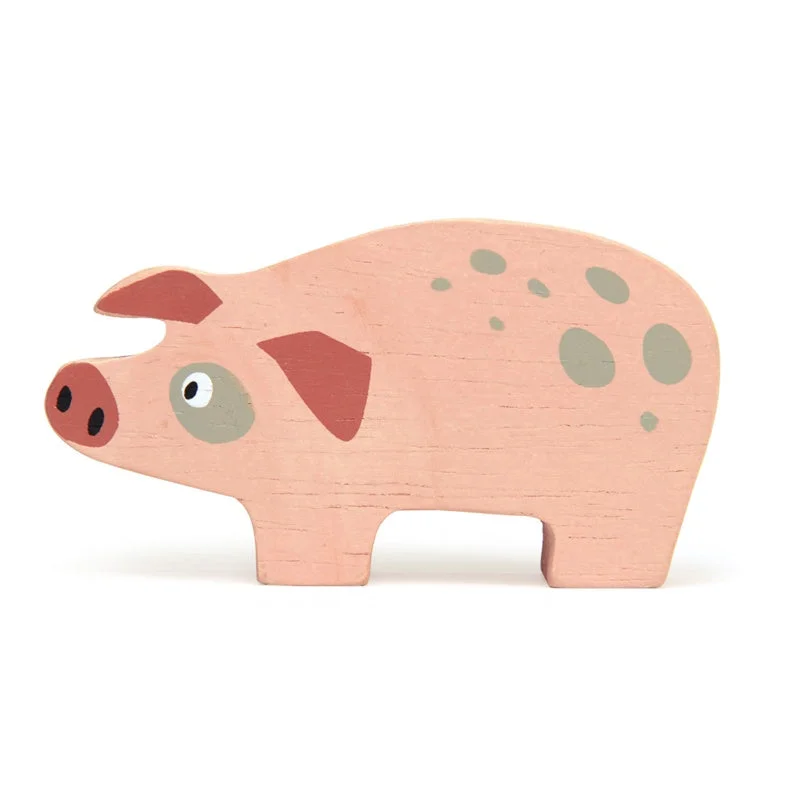 handcrafted wooden toys                  Wooden Animals | Pig