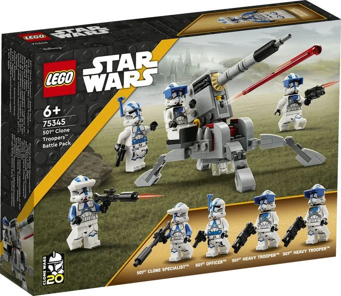 Stimulating and engaging LEGO playLego Star Wars - 501st Clone Troopers™ Battle Pack - 75345