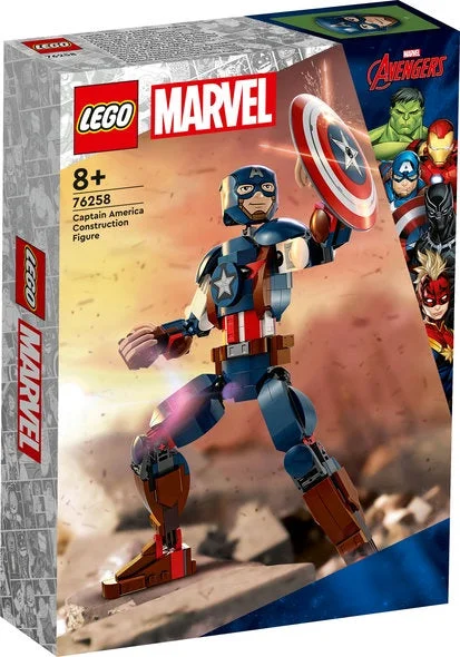 Inspiring problem-solving LEGO challengesLego Marvel -  Captain America Construction Figure 76258